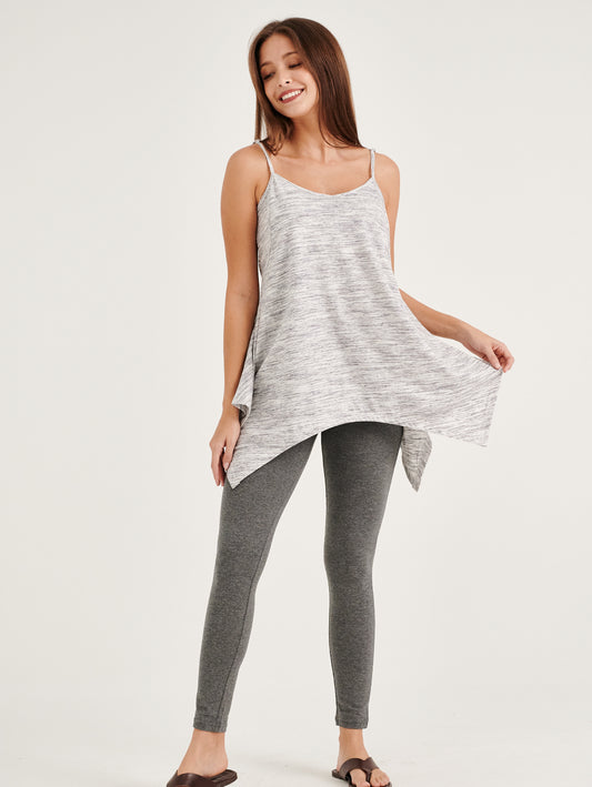 Sleeveless Round Neck Nursing Top