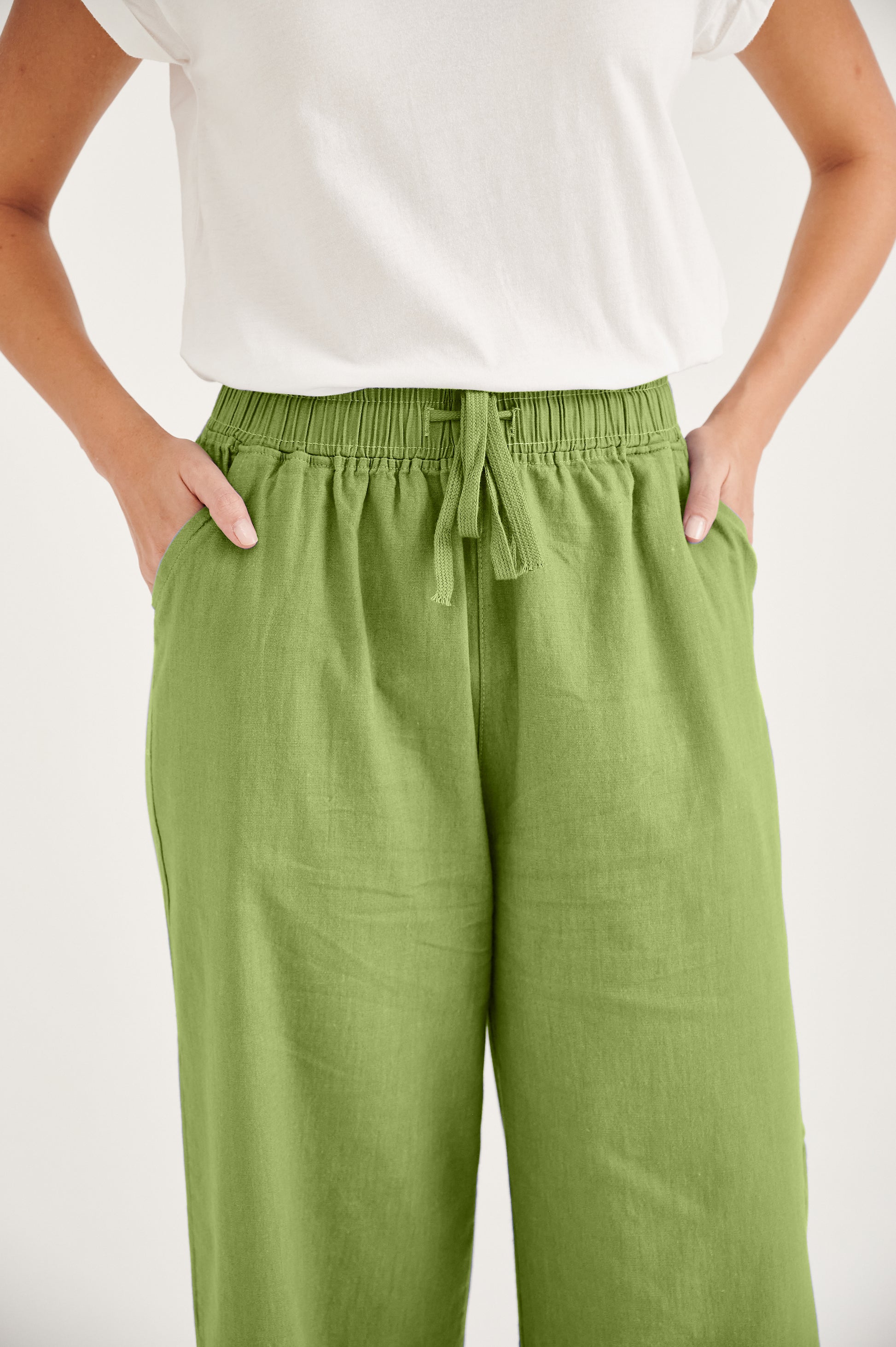 Easy to wear and care linen pants
